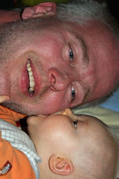 IMG_3687.JPG - ein dicker Schmatz für meinen Papa!